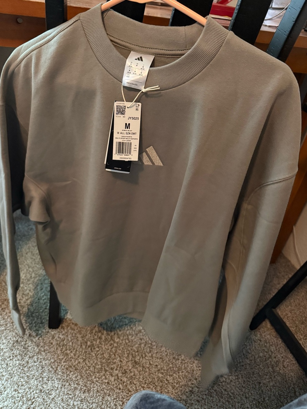 adidas Crewneck Sweatshirt - Olive